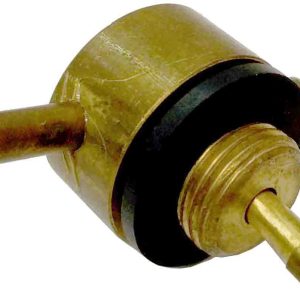 CONVERTIDOR DE BOMBONA DE GAS ROJA A APARATO AZUL PARA CAMPING.