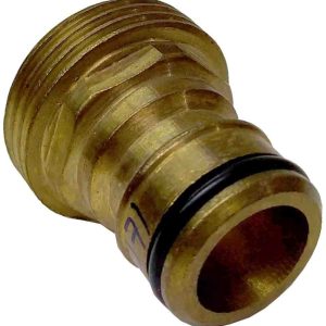 ADAPTADOR METALICO 1″ MACHO PARA MANGUERA EMPALME RAPIDO GRANDE.