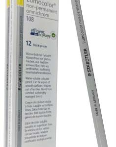 LAPIZ GRASO CERA AMARILLO 108-1 OMNICHROM STAEDTLER. PRECIO POR UNIDAD DE LAPIZ.
