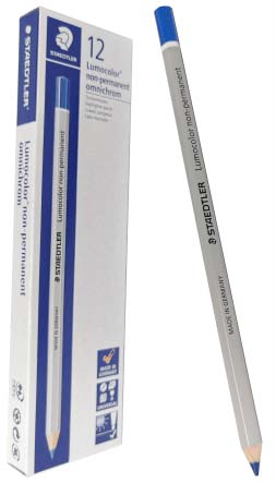 LAPIZ GRASO CERA AZUL 108-3 OMNICHROM STAEDTLER. PRECIO POR UNIDAD DE LAPIZ. - Imagen 2