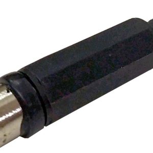 CONECTOR AEREO PARA AUDIO O VIDEO RCA MACHO COLOR NEGRO.