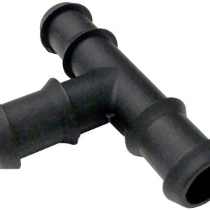 TE DE ESPIGA DE 20X20X20 DE POLIETILENO NEGRA PARA RIEGO.