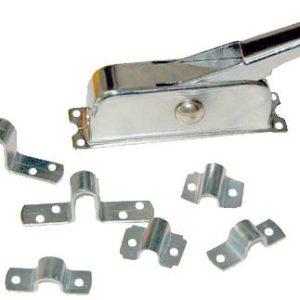 CIERRE DE PALANCA SIN LLAVE PARA PUERTA DE FRIGORIFICO, CONGELADOR O CAMARA CROMADO CON ACCESORIOS.