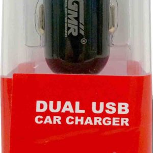 CARGADOR PARA COCHE CON 2 USB DE 2.4A. PARA CARGAR MOVILES. GMR.
