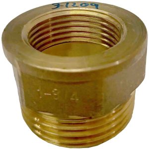 REDUCCION DE MACHO 1″ X 3/4″ HEMBRA X 15MM SALIENTE ALARGADERA DORADA