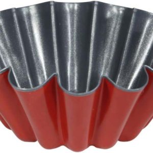 FLANERO RIZADO ANTIADHERENTE CON TEFLON DE 10CM. MARCA WURKO MODELO VANESSA