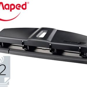 TALADRADOR METALICO DE 4 ORIFICIOS PARA 12 HOJAS DE MAPED