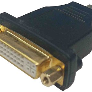 ADAPTADOR DE CABLE HDMI MACHO A DVI-D HEMBRA DE 24+1