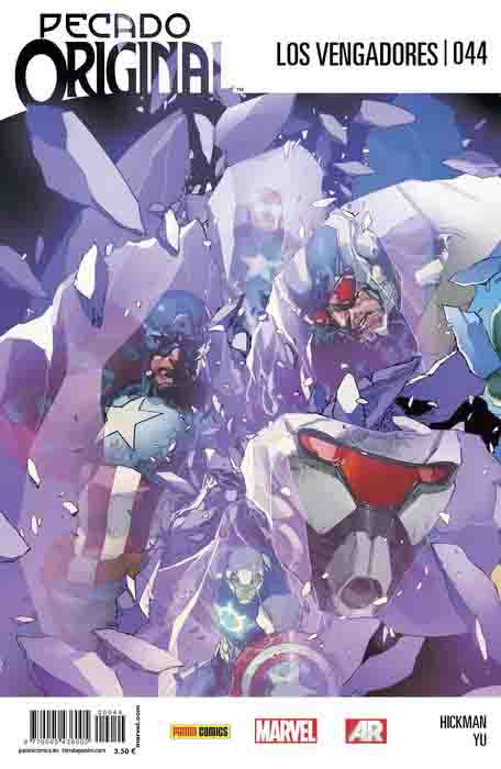 LOS VENGADORES VOL 4 Nº 044 DE 164 LA EDAD HEROICA. PECADO ORIGINAL DE PANINI MARVEL - Imagen 3