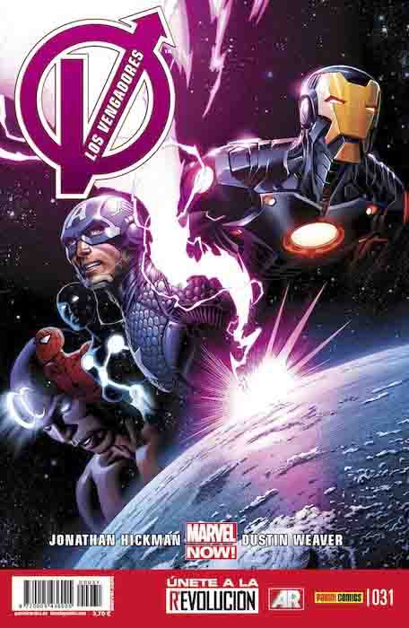 LOS VENGADORES VOL 4 Nº 031 DE 164 LA EDAD HEROICA. LOS VENGADORES UNETE A LA REVOLUCION DE PANINI MARVEL - Imagen 2