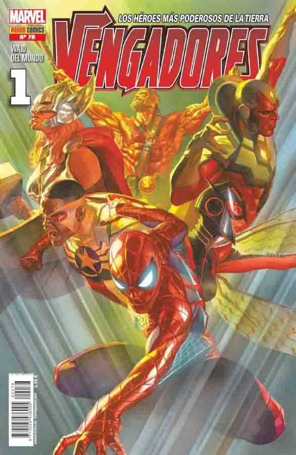 LOS VENGADORES VOL 4 Nº 78 DE 164 LOS HÉROES MÁS PODEROSOS DE LA TIERRA LOS VENGADORES DE PANINI MARVEL