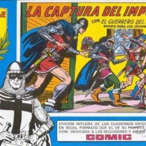 EL GUERRERO DEL ANTIFAZ 50 LA CAPTURA DEL IMPOSTOR. HOMENAGE A M. GAGO. EDITORIAL VALENCIANA.