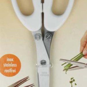 TIJERA DE COCINA PARA VERDURAS DE 18CM INOXIDABLE DE METALTEX