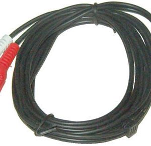 CABLE DE CONEXION DE SVHS DE 4 PINES A  2 RCA MACHO CABLE DE 2MTS. MARCA EDC 22-0787