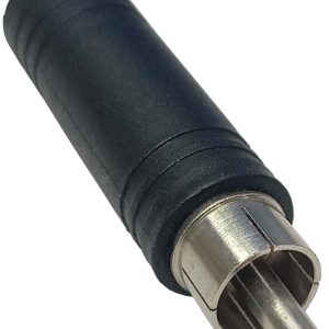 ADAPTADOR DE CLAVIJA RCA MACHO A CLAVIJA JACK DE 6.3 HEMBRA MONO