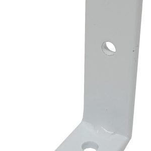 SOPORTE ESCUADRA MULTIPLE METALICO DE 65MM LADO LARGO X 40MM LADO CORTO INTERIOR PARA GUIAS Y RIELES COLOR BLANCO