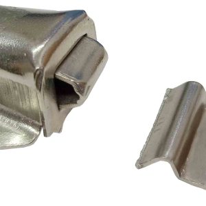 CIERRE GOLPETE DE VAIVEN NIQUELADO DE 280X350MM DE BOFETON DE AMIG