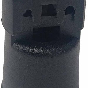 PORTALAMPARA DE E14 PARA GUIRNALDA CON SOPORTE COLOR NEGRO. DE 4CM DE LARGO