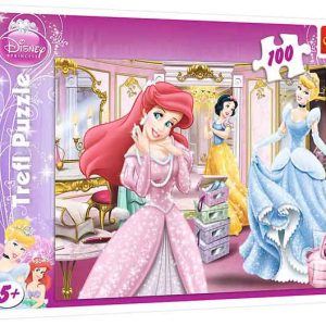 PUZZLE DE 100 PIEZAS DEL BAILE DE PRINCESAS DISNEY DE TREFL 16186