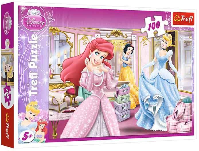 PUZZLE DE 100 PIEZAS DEL BAILE DE PRINCESAS DISNEY DE TREFL 16186