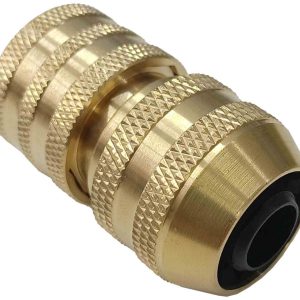 CONECTOR EMPALME RAPIDO DE 1/2 DE LATON DE 3 BOLAS PARA MANGUERA.