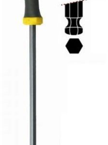 LLAVE ALLEN DE 3MM. HEXAGONAL CON BOLA Y CON MANGO DE PLASTICO Y EN T DE MAURER 87299