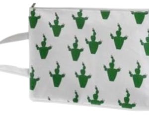 BOLSA ARIZONA DECORACION DE CACTUS CON ASA Y CREMALLERA TAMAÑO PARA A4 DE POESSA 326248