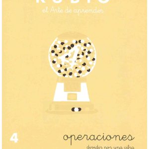 CUADERNO DE PROBLEMAS 4 OPERACIONES DIVIDIR POR UNA CIFRA DE RUBIO