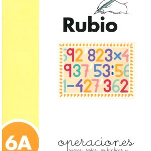 CUADERNO DE PROBLEMAS 6A OPERACIONES SUMAR, RESTAR, MULTIPLICAR Y DIVIDIR DECIMALES CON MAYOR DIFICULTAD DE RUBIO