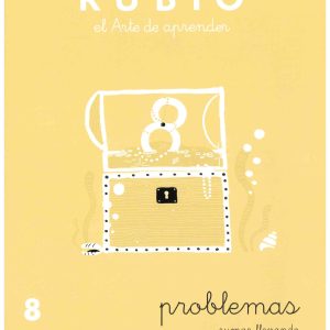 CUADERNO DE PROBLEMAS 8 PROBLEMAS SUMAR LLEVANDO Y RESTAR SIN LLEVAR DE RUBIO