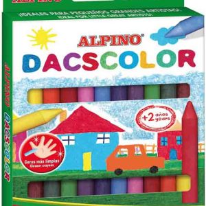 CERAS DACSCOLOR DE 24 UNIDADES CORTAS DE ALPINO DC050295