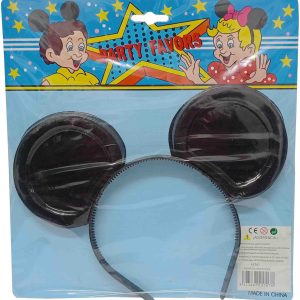 DIADEMA PARA DISFRAZ DE OREJAS DE MICKEY 15707
