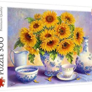 PUZZLE DE 500 PIEZAS DE BODEGON DE GIRASOLES 37293 TRELF