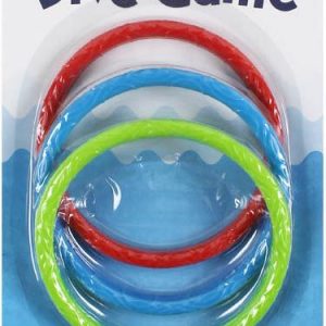 AROS DE PLASTICO EN BLISTER DE 3 UNIDADES DE 29X18CM DE COLORES DE MARKET SUPREM 49692