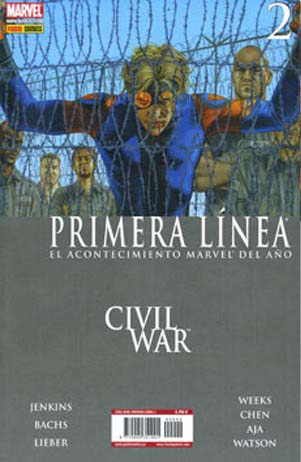 PRIMERA LINEA CIVIL WAR Nº 2 -PANINI- - Imagen 2