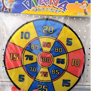 DIANA DE DARDOS CON VELCRO MARKET SUPRE.