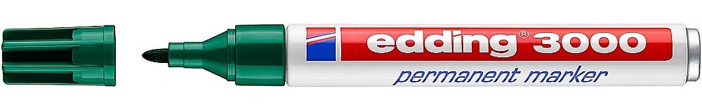 ROTULADOR EDDING 3000 VERDE - Imagen 2