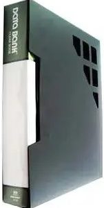 CARPETA TAMAÑO FOLIO DE 80 FUNDAS NEGRA CON CAJA