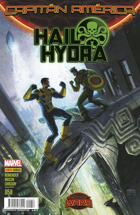 CAPITAN AMERICA VOL 8 Nº 58 HAIL HYDRA. SECRET WARS DE -PANINI-