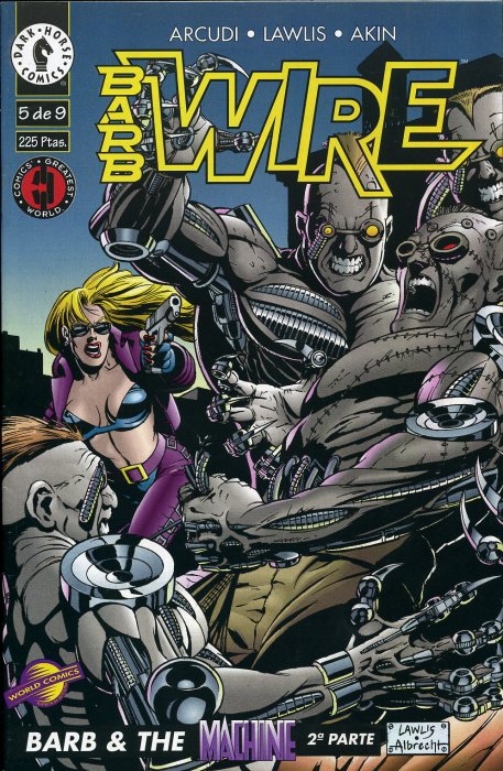 BARB WIRE Nº 5 MACHINE 2ª PARTE DE DARK HORSE PLANETA - Imagen 3