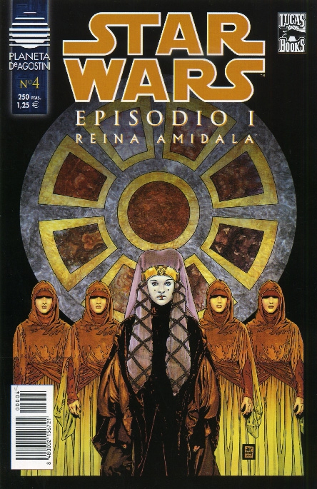 STAR WARS EPISODIO I Nº 4 REINA AMIDALA DE PLANETA