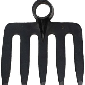 RASTRILLO DE 5 PUAS DE HIERRO B SIN MANGO DE 20X23,5CM