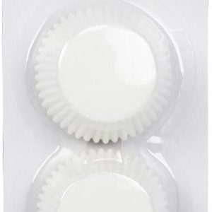 MOLDE DE PAPEL BLANCO PARA MAGDALENAS Ø 8CM EN BLISTER DE 100 UNIDADES DE MARKET SUPREM A6075