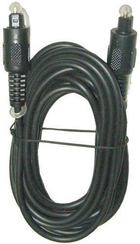 CABLE DE CONEXION FIBRA OPTICA DE 3 METROS AUDIO DIGITAL TOSLINK A TOSLINK DE 3MM. DE EDC - Imagen 3