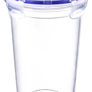 FIAMBRERA HERMETICA REDONDA PROFUNDA DE 1725ML. Y Ø 11,50CM X 22CM DE ALTO EN PLASTICO DE ALTA CALIDAD.