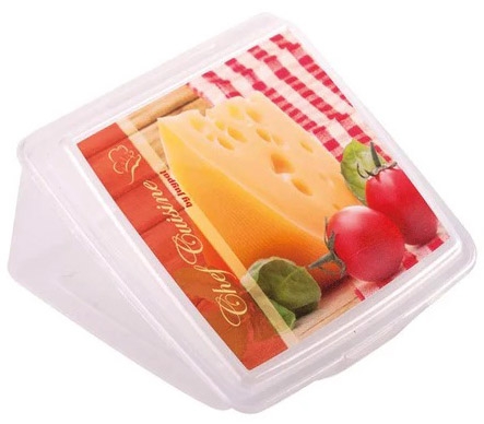 FIAMBRERA DE PLASTICO EN FORMA DE CUÑA DE QUESO JUYPAL 06363. FABRICADO EN ESPAÑA - Imagen 4