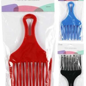 PEINE AHUECADOR PARA EL PELO ENTRELAZADO DE PLASTICO DE MARKET SUPREM 71407