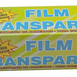 ROLLO DE FILM ALIMENTARIO DE 50MTR X 290MM DE ANCHO TRANSPARENTE DE NALI