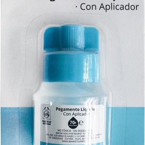 PEGAMENTO LIQUIDO TRANSPARENTE CON APLICADOR EN BOTE DE 70GR. DE MARKET SUPREM 26671