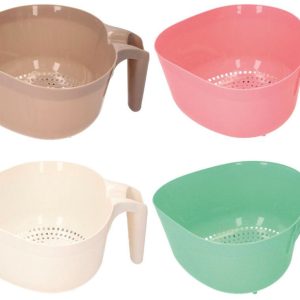 ESCURRIDOR PARA VERDURAS DE PLASTICO CON MANGO DE GSC 4010450006